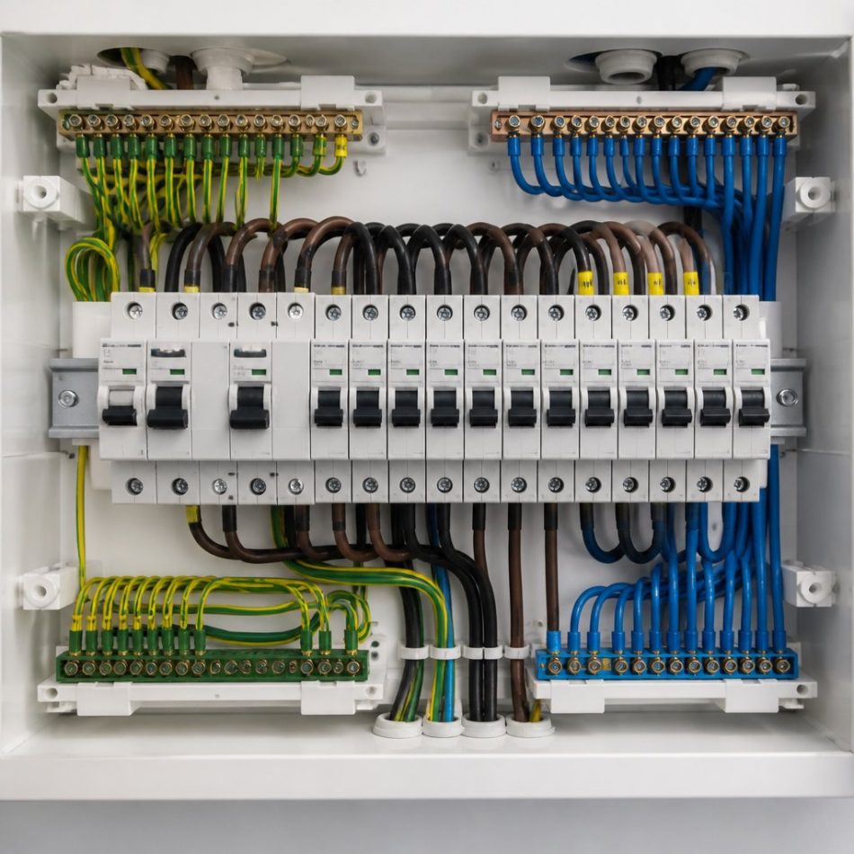 Modern Switchboards Ready for Solar Air Con and EV in Bayside